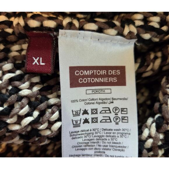 Comptoir des Cotonniers Loose Knit Cardigan Sweater Jumper sz XL - Picture 5 of 11